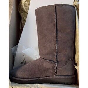 UGG Classic Tall 'Chocolate Brown' Winter Boot Size 6
